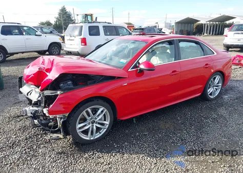 2024 Audi A4 Premium Plus 45 Tfsi S Line Quattro S Tronic z USA, uszkodzony, nr VIN WAUEAAF44RN014760